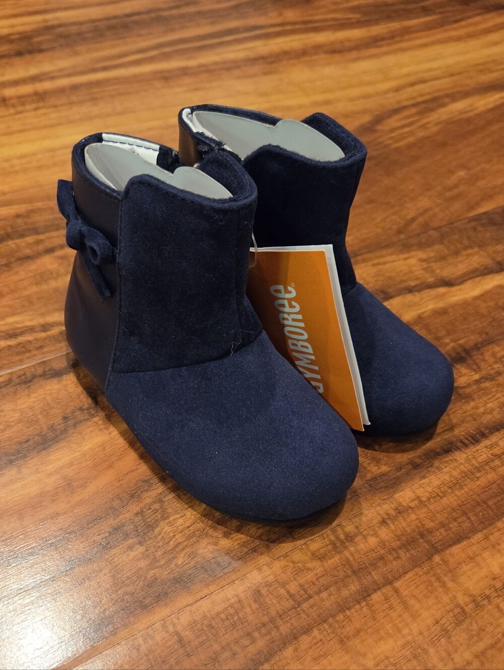 Gymboree NWT Size 6 Navy Suede Boots
